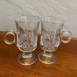 Godinger Dublin Irish Coffee‎ Mugs Set of 2